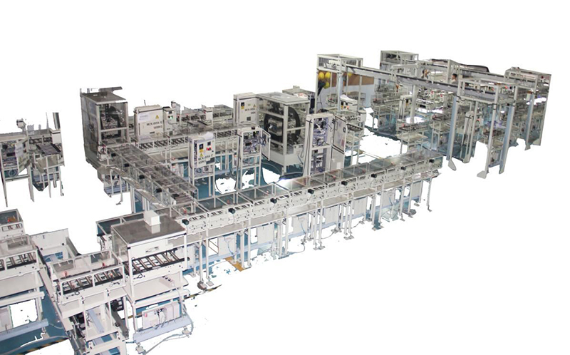 TNGA氣缸蓋全自動(dòng)物料輸送線