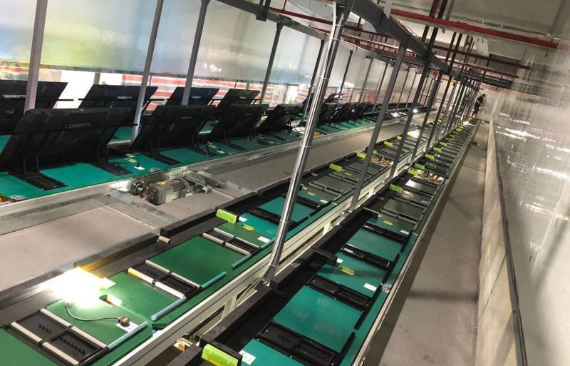 LED電視組裝、檢測(cè)和包裝線