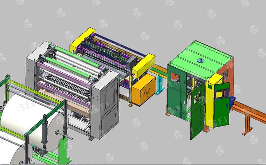 紙巾生產(chǎn)線