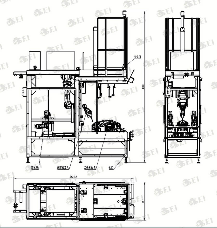 車燈涂膠機(jī)