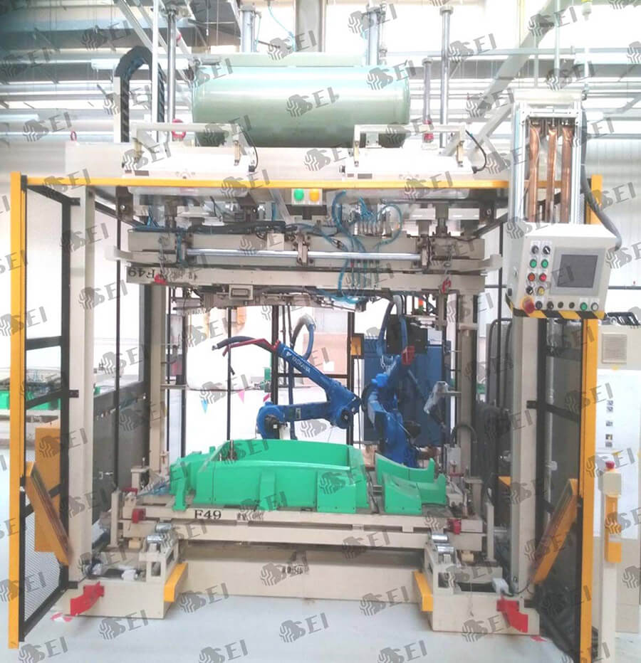 汽車噴膠壓著機