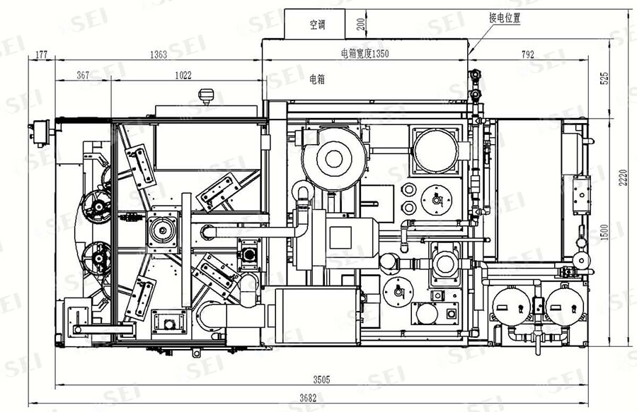 汽車零部件高壓噴淋清洗機(jī)