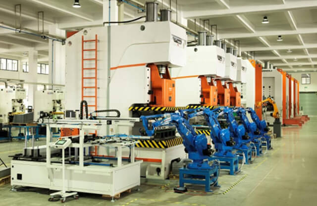沖壓生產(chǎn)線自動(dòng)化改造