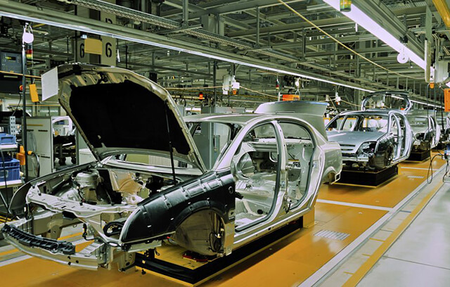 汽車零件裝配生產(chǎn)線