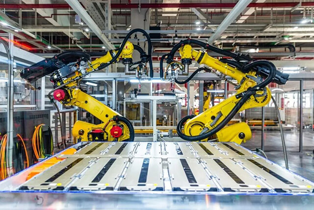 汽車鋰電池pack生產(chǎn)線