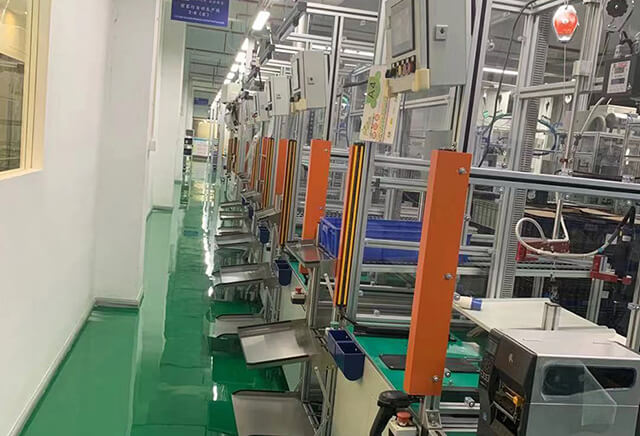 汽車車燈裝配線