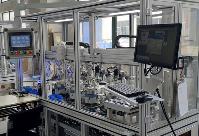 汽車門把手裝配生產(chǎn)線