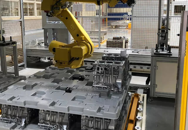 缸體加工上下料