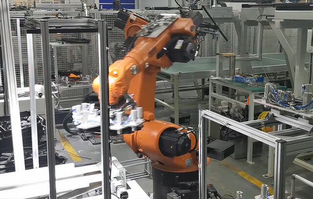 汽車零件涂膠機