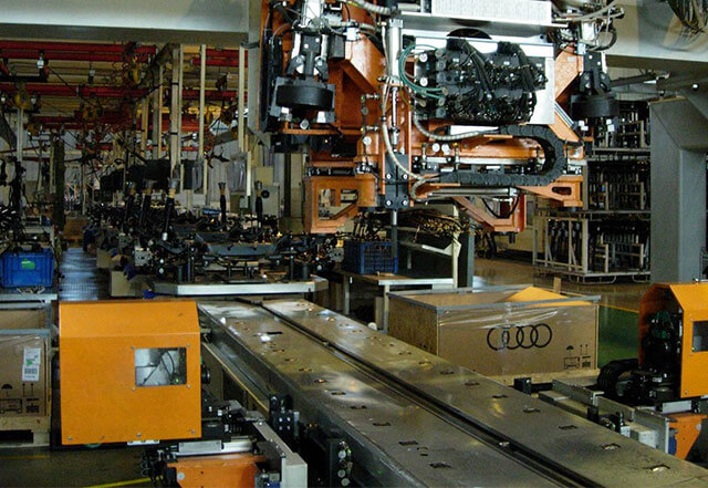 汽車部件生產(chǎn)線