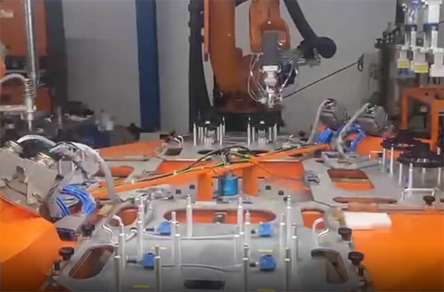 汽車喇叭自動涂膠機