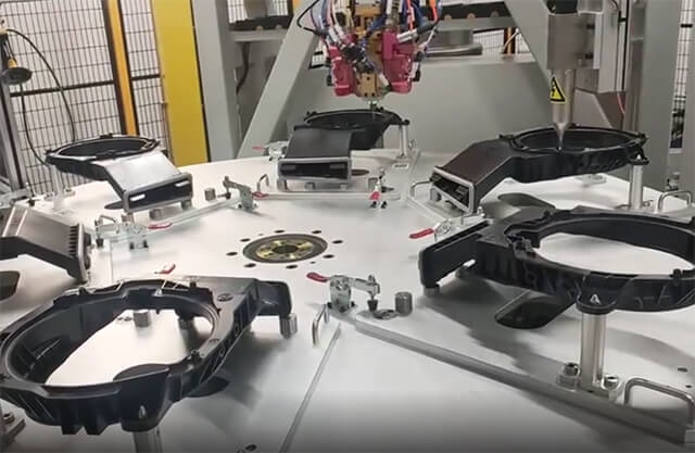 汽車喇叭涂膠機