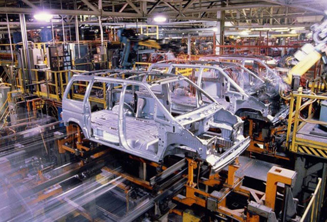 汽車焊接生產(chǎn)線