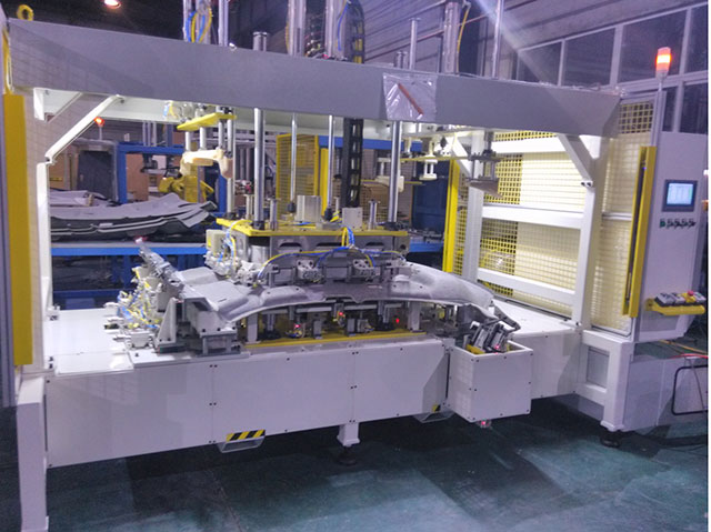 汽車頂棚天窗包邊機