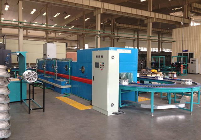 汽車輪轂噴淋清洗機(jī)