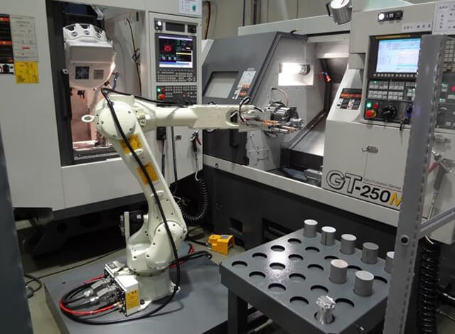 五金件加工上下料機(jī)器人