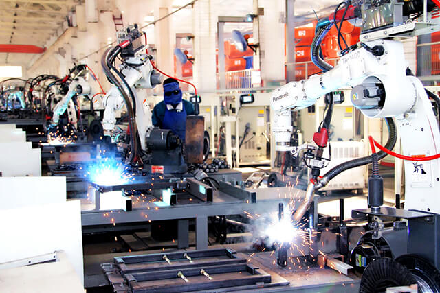 機加工自動化機器人生產(chǎn)線