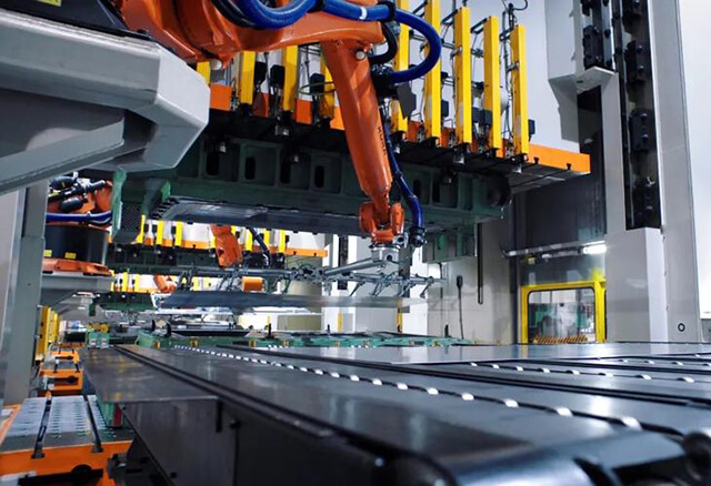 汽車(chē)零部件沖壓自動(dòng)上下料