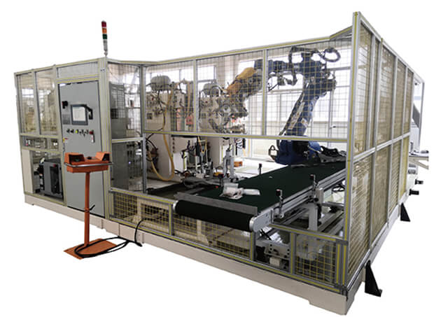 汽車鈑金件焊接自動(dòng)上下料