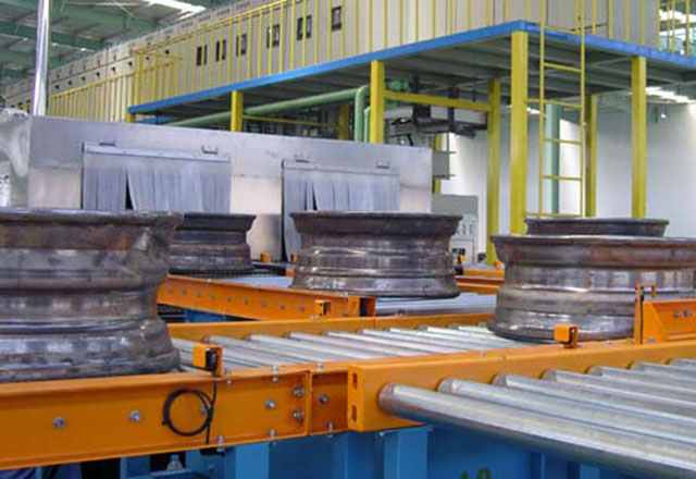 輪轂通過(guò)式高壓噴淋清洗設(shè)備