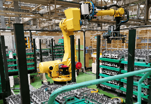 汽車零部件自動(dòng)上下料