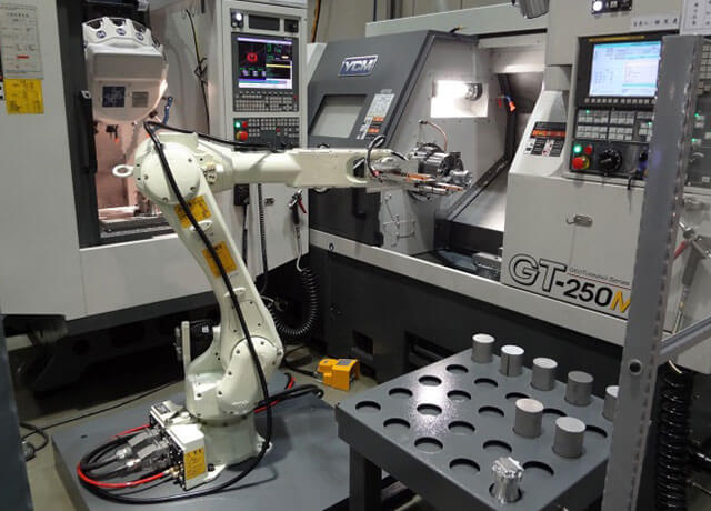 數(shù)控機床上下料機械手