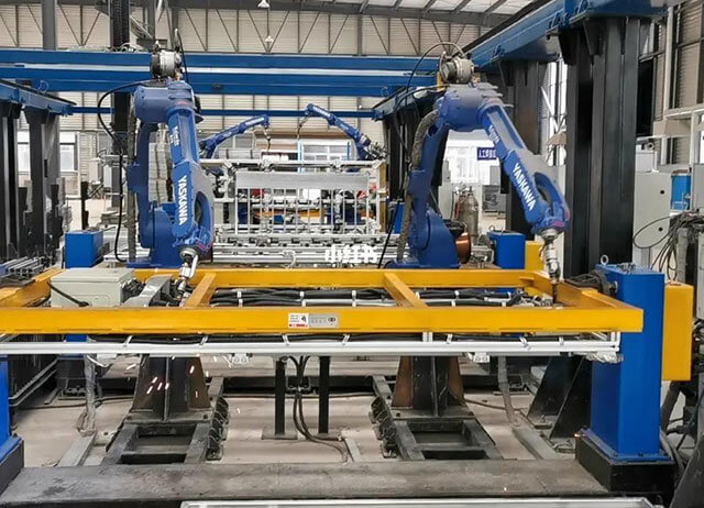 汽車配件焊接自動(dòng)上下料