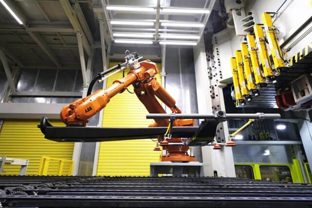 汽車保險杠自動上下料機器人