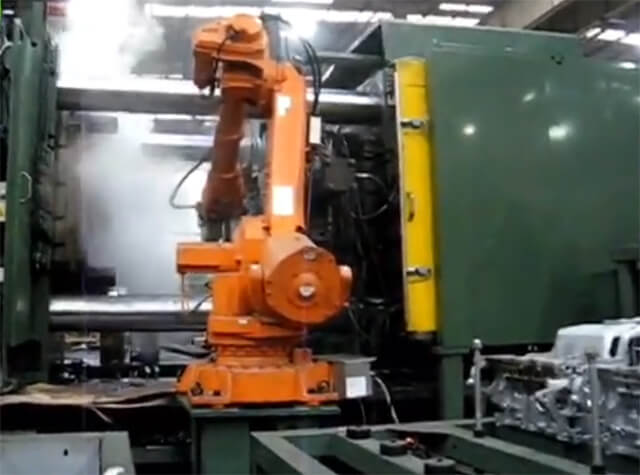 壓鑄上下料機(jī)器人