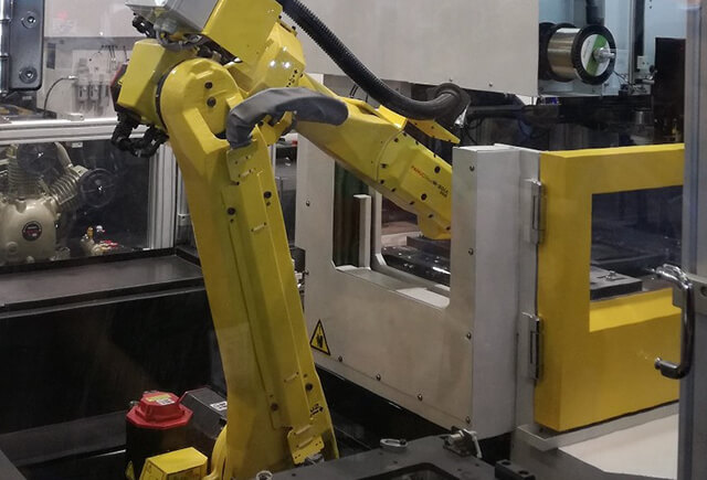 車床自動(dòng)上下料機(jī)器人