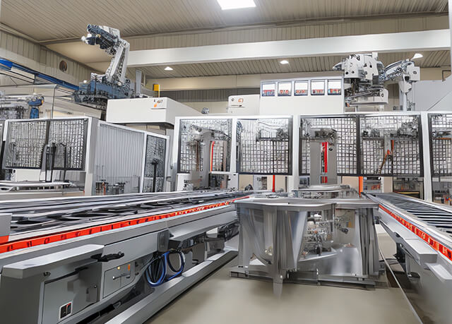 缸蓋數(shù)控銑床自動上下料裝置