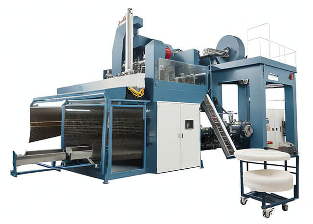 汽車毛氈熱壓成型機(jī)