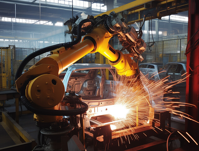 點(diǎn)焊機(jī)器人工作站