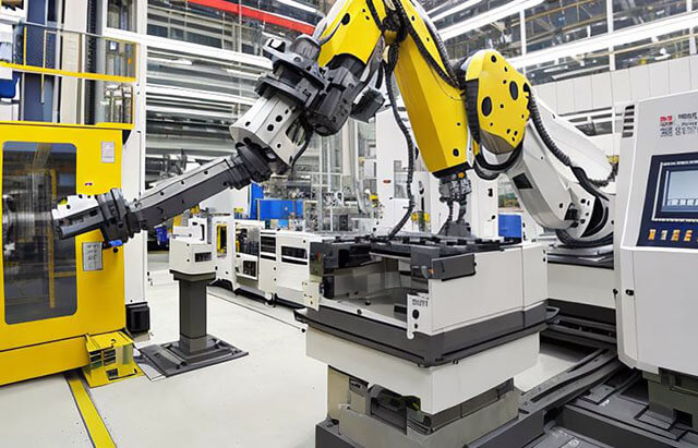 數(shù)控車床機(jī)器人上下料