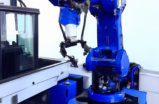 軸加工上下料機器人