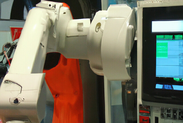 銅件車床加工自動上下料機(jī)械手