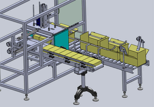 包裝箱自動上下料系統