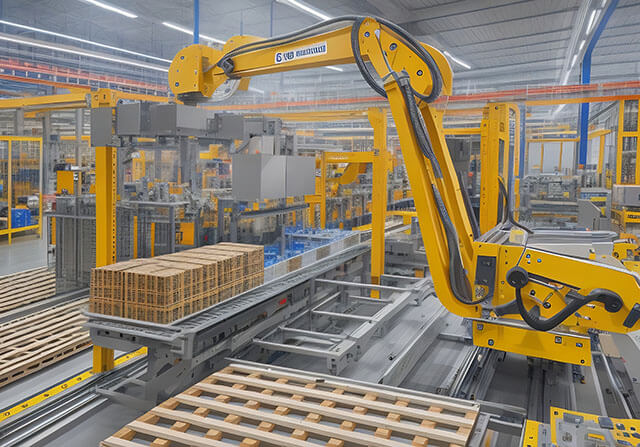 自動裝箱封箱碼垛生產線