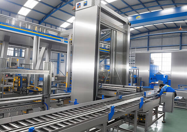 自動裝箱封箱碼垛生產線