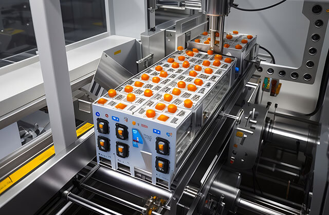 可樂裝箱自動化生產線