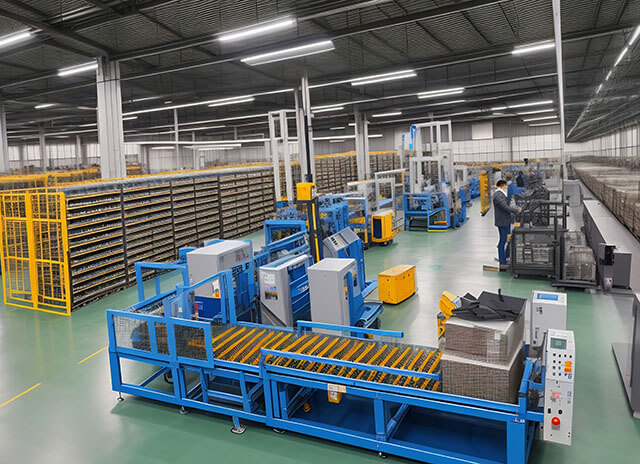 自動化裝箱碼垛生產線