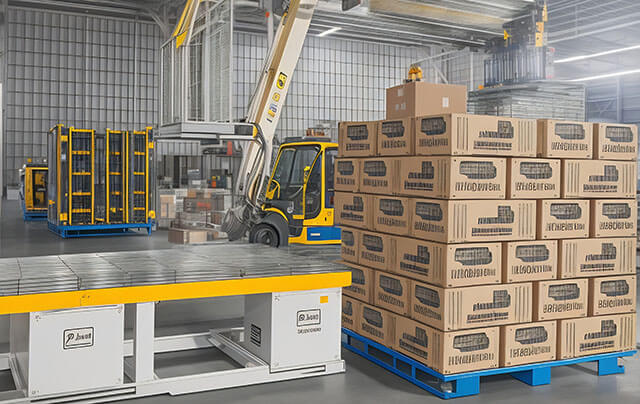 自動裝箱碼垛生產線