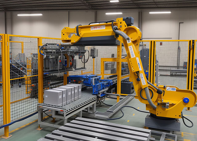 面粉裝箱自動化